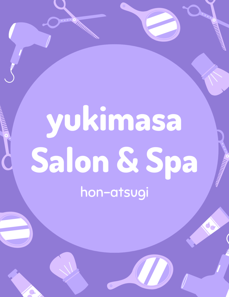 Purple Cutesy Korean Salon S..